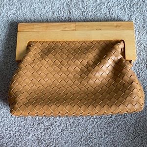 Braided clutch or crossbody bag